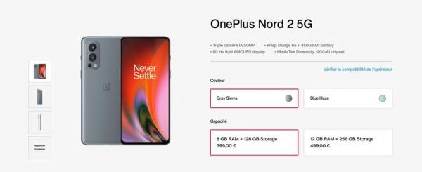 <br />
						OnePlus Nord 2 начали продавать в Европе: в подарок дают наушники OnePlus Type C Bullets и набор Google Stadia Premiere Edition<br />
					