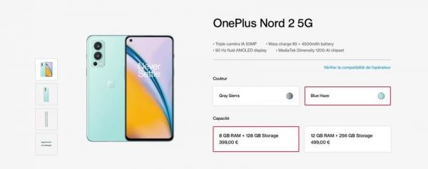 <br />
						OnePlus Nord 2 начали продавать в Европе: в подарок дают наушники OnePlus Type C Bullets и набор Google Stadia Premiere Edition<br />
					